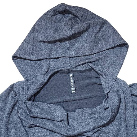 Athleta Womens Purana Wrap Sweatshirt Cardigan XXS - Picture 3 of 10